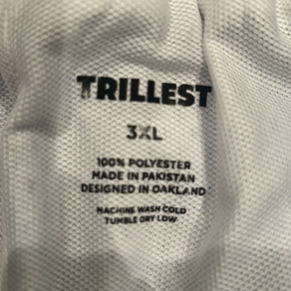 Trillest blue Nipsey Hustle LA Lakers Swingman Basketball Shorts Size 3XL - Picture 4 of 4